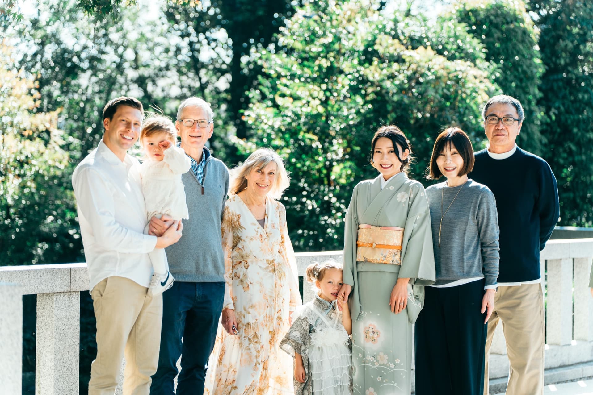 2歳の七五三ロケーション撮影