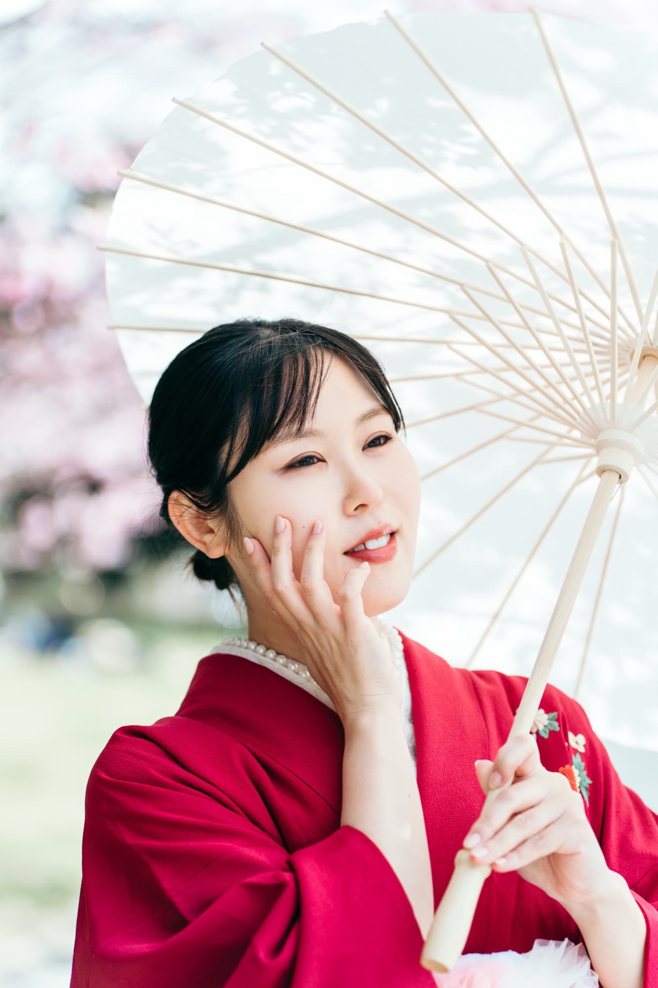 和装のヘアアレンジ