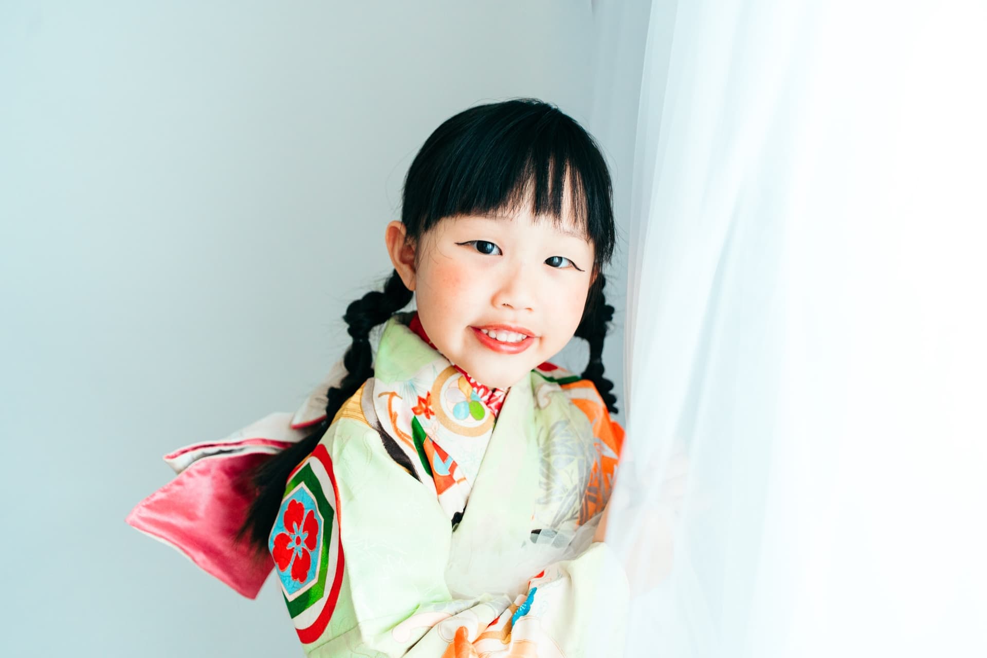 お子様の自然な表情