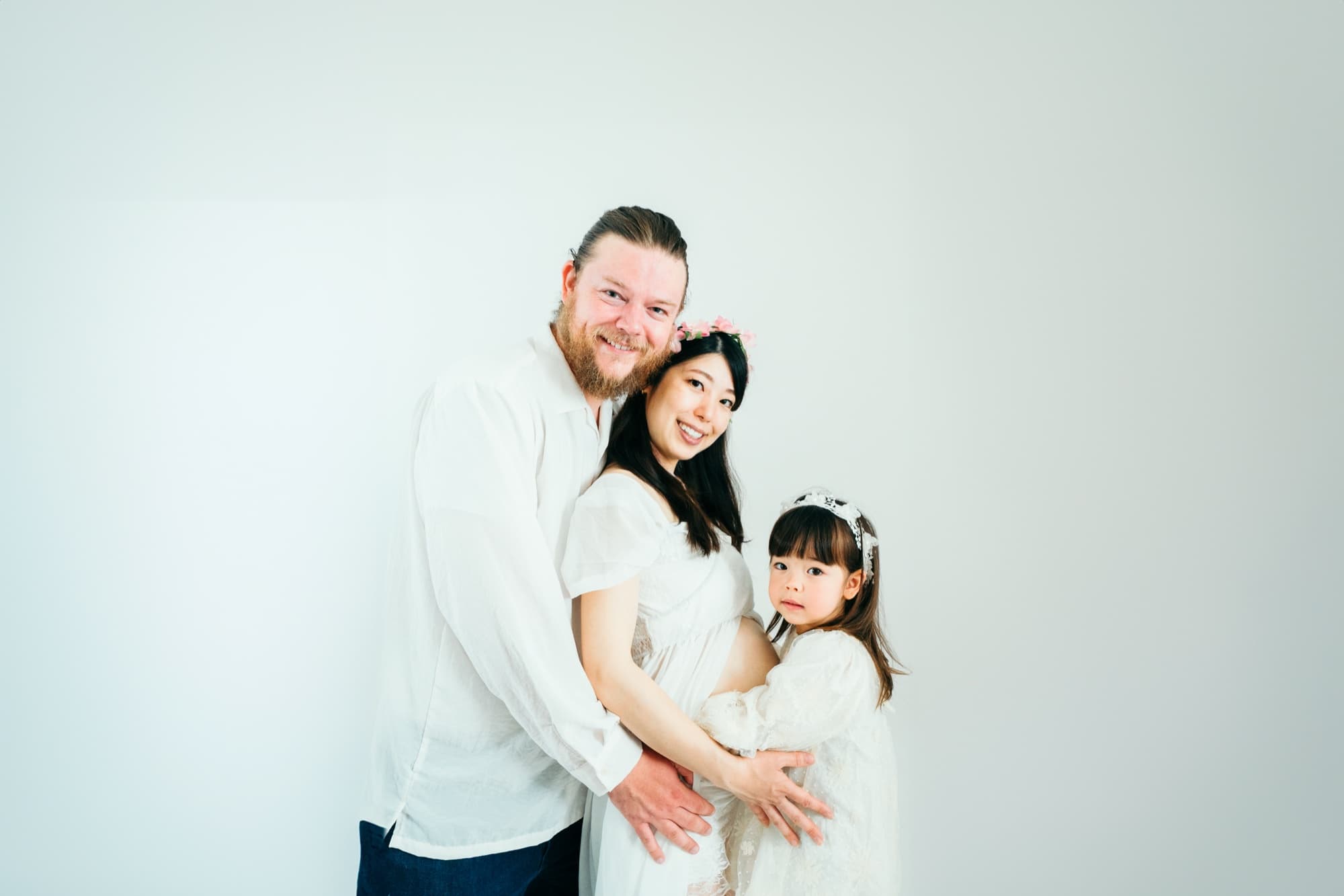 マタニティフォト スタジオ 家族