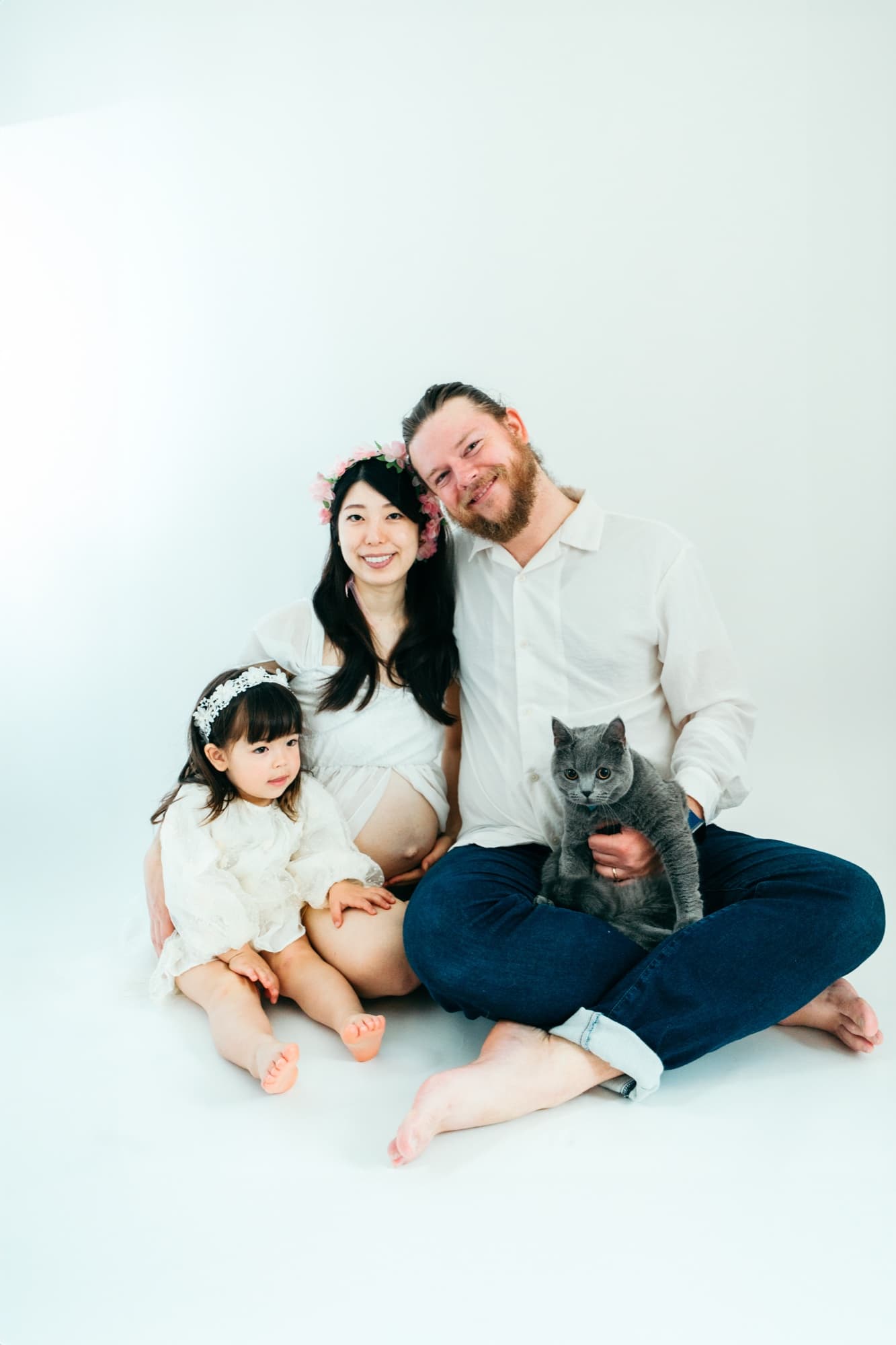 愛猫持ち込み撮影 マタニティ スタジオ 横浜