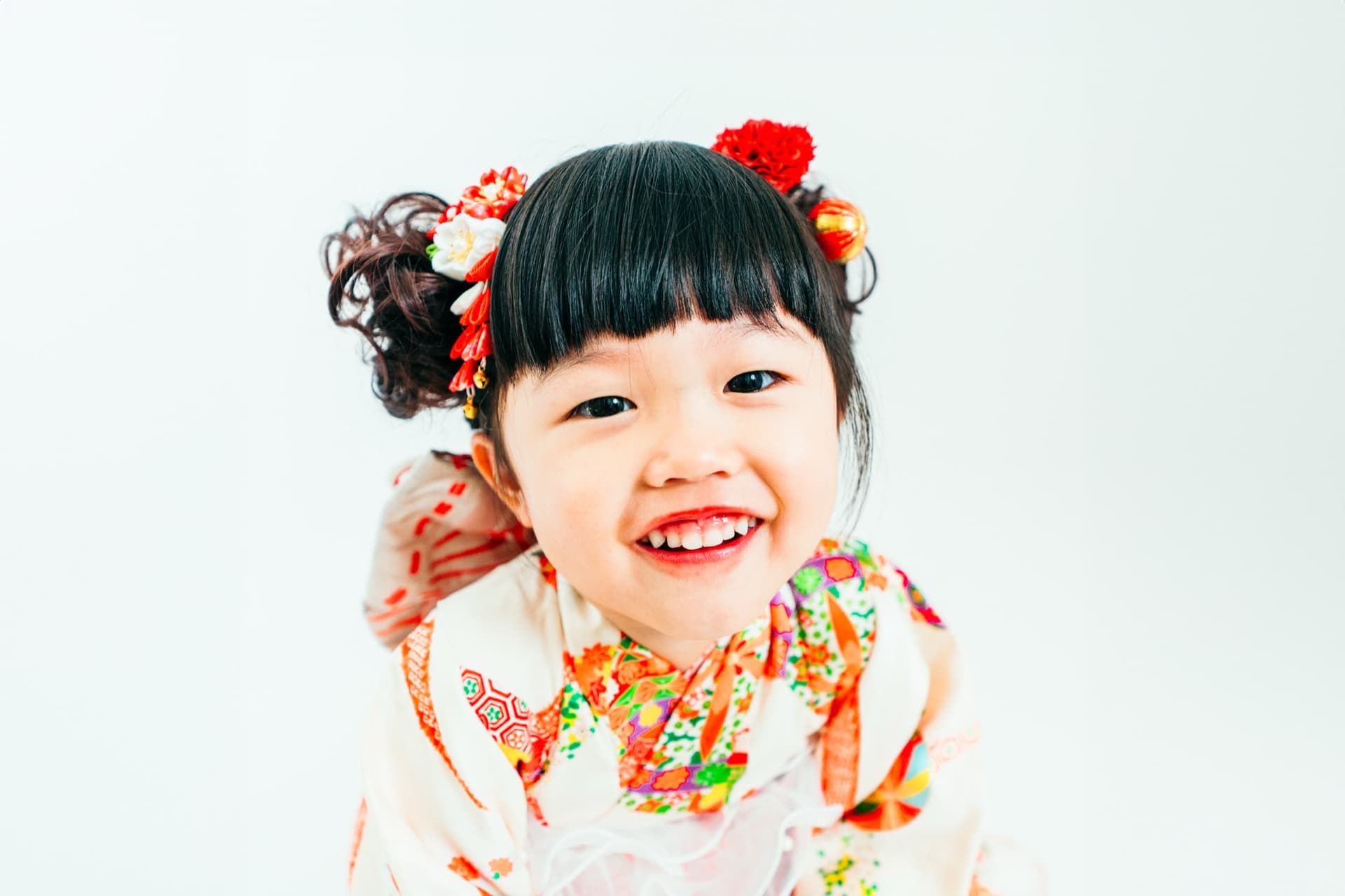 お子様の笑顔