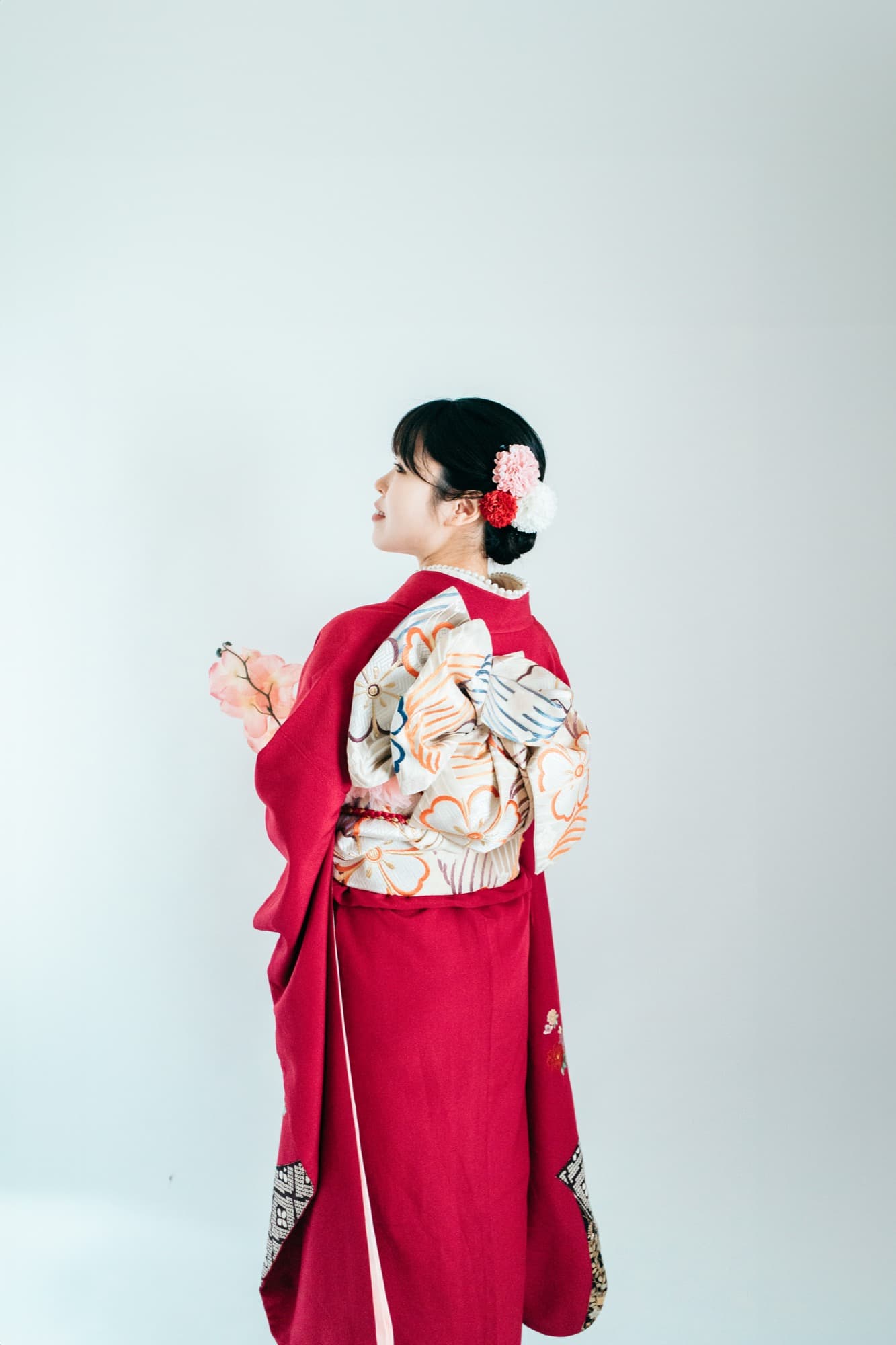 振袖 後ろ姿 スタジオ